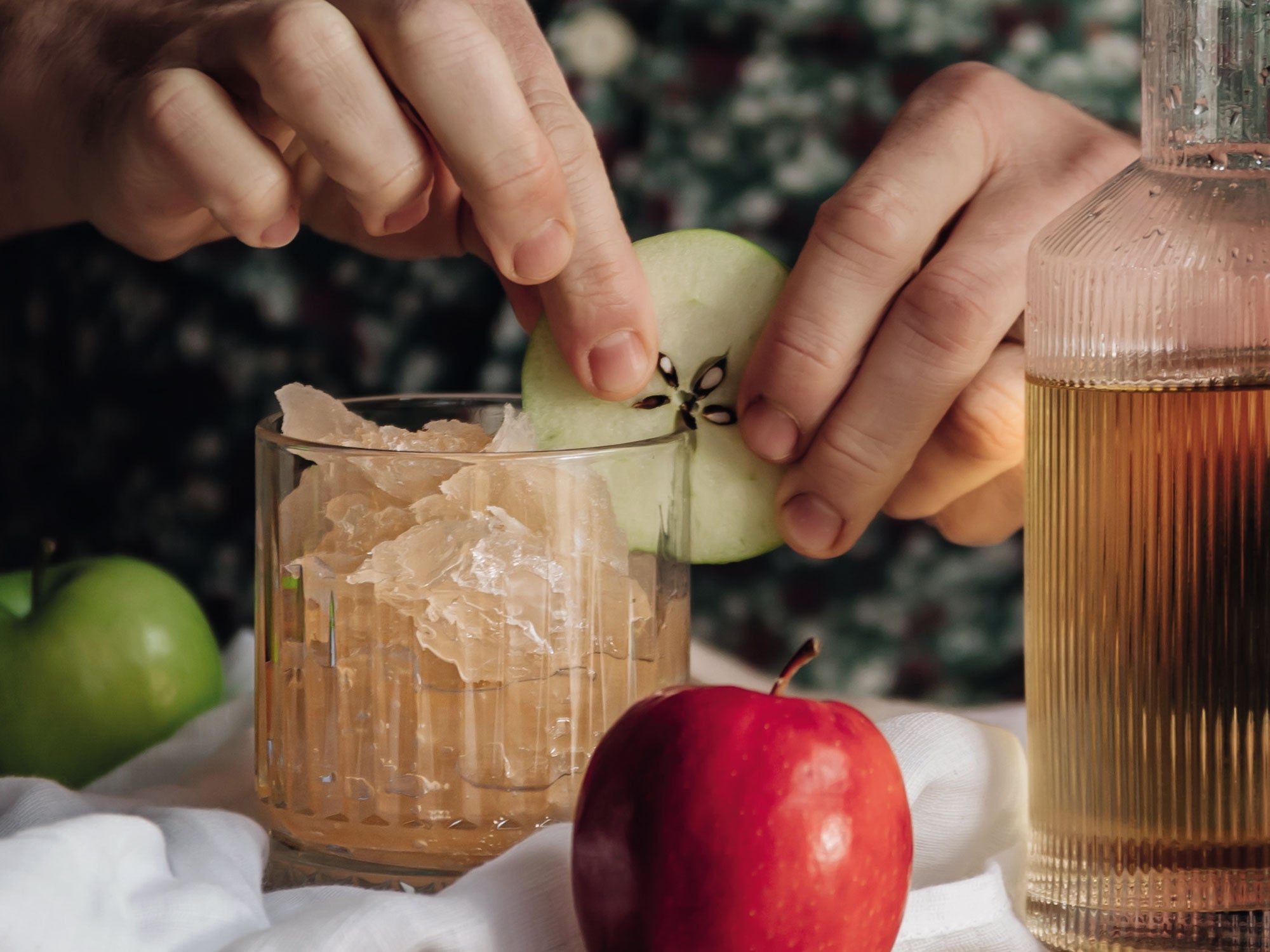 Frozen Rhubarb & Apple Cooler